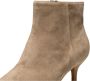 Shoe the Bear Vega Suède Haklaars Taupe Beige Dames - Thumbnail 8