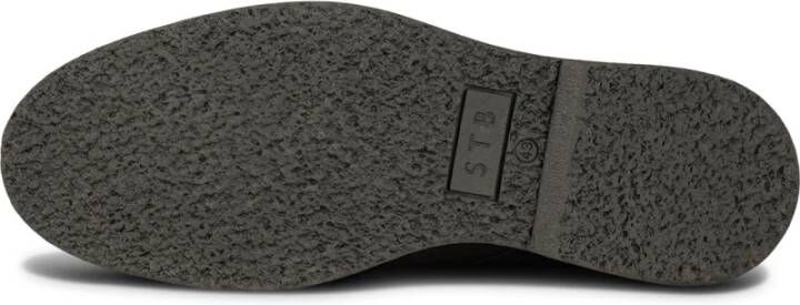 Shoe the Bear Waterafstotende Leren Veterschoen Black Heren