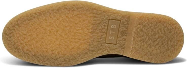 Shoe the Bear Waterafstotende Suede Wallabee Schoenen Brown Heren