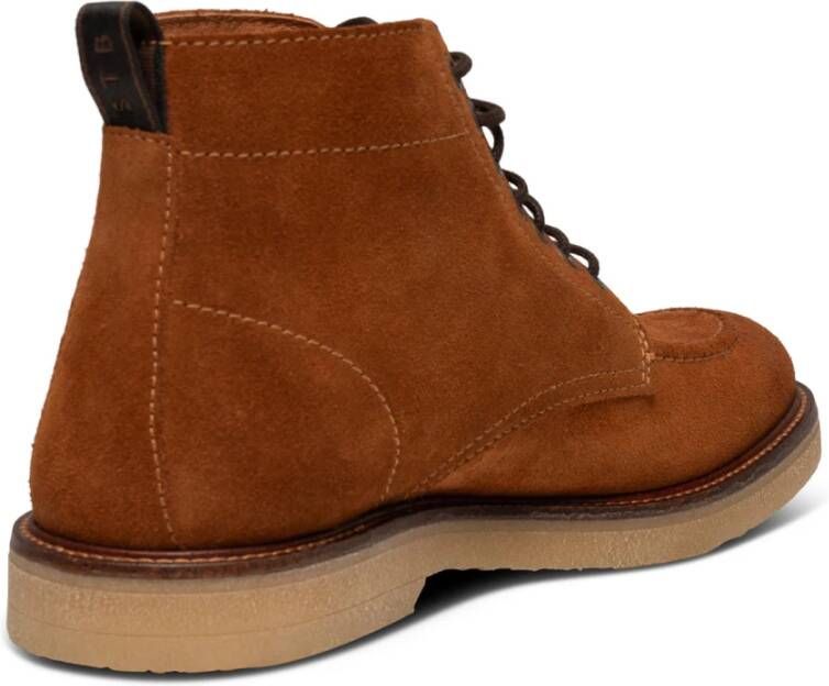 Shoe the Bear Waterafstotende Suède Woestijnlaars Tan Beige Heren