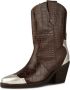 Shoe the Bear Western Croco Cowboy Laarzen Brown Dames - Thumbnail 3