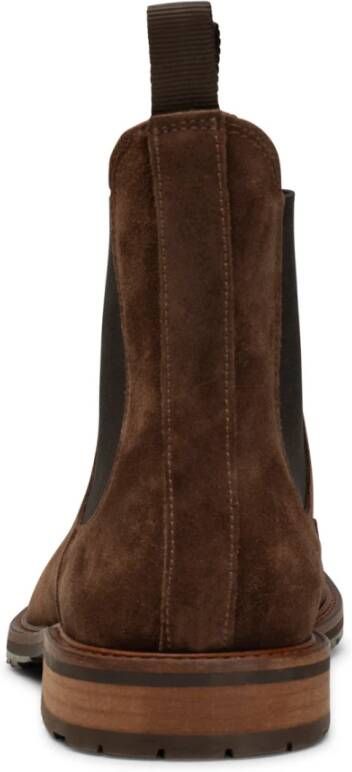 Shoe the Bear Klassieke Suede Chelsea Boot Bruin Heren