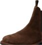 Shoe the Bear York chelsea boot suede Choc Brown Bruin Heren - Thumbnail 6