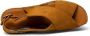 Shoe the Bear Zomer Orchid Suède Sleehak Sandaal Beige Dames - Thumbnail 5