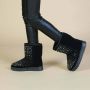 Shone Schoenen Enkel laarzen 198_BLACK Kinderen Black - Thumbnail 3