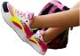 Shone Schoenen Sportschoenen 3526-014-WHITE Kinderen white silver - Thumbnail 3