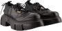 Simone Rocha Low-Top Sneakers Ghillie Brogue Sneakers Leather Black in zwart - Thumbnail 3
