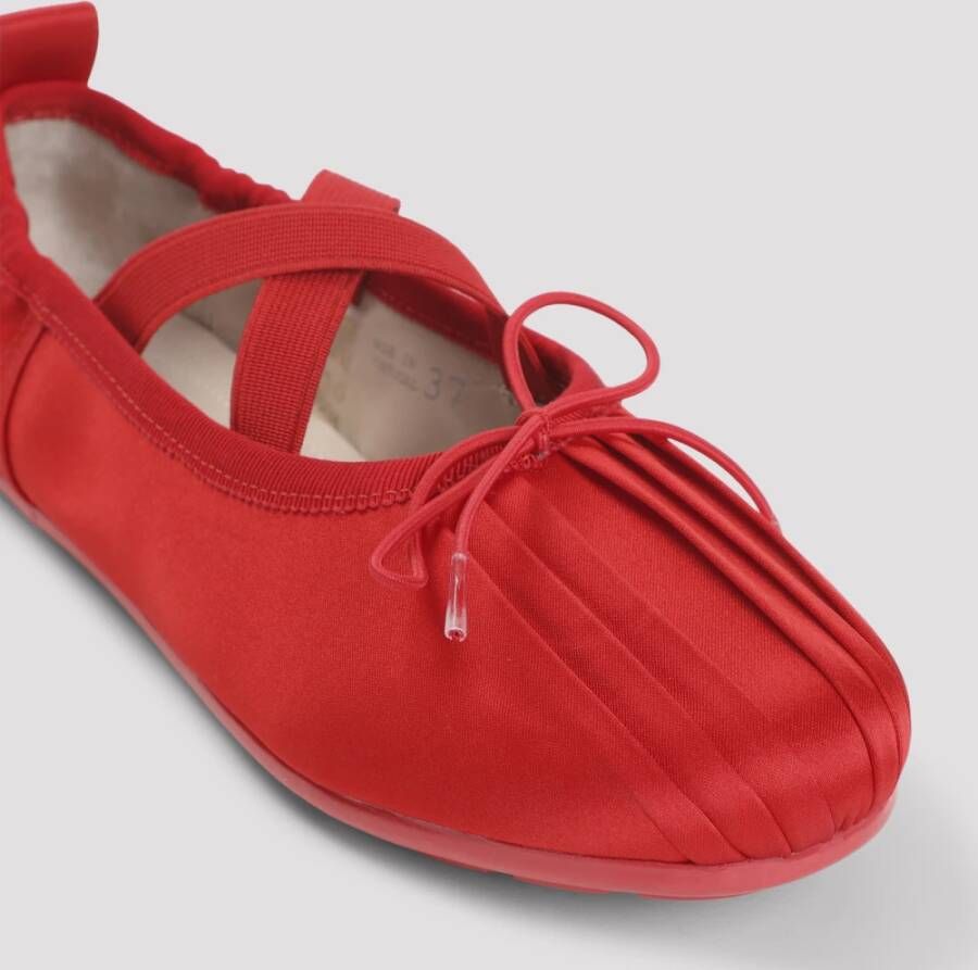 Simone Rocha Rode Ballerina Grip Synthetische Schoenen - Foto 2