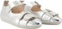 Simone Rocha Zilver Glitter Leren Ballerina Schoenen - Thumbnail 2