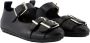 Simone Rocha Zwarte Leren Ballerina Gesp Grip - Thumbnail 2