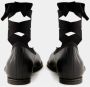 Simone Rocha Loafers Heart Toe Ballerinas Leather Black in zwart - Thumbnail 4