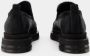 Simone Rocha Zwarte Leren Heart Toe Loafers Black Dames - Thumbnail 4