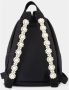 Simone Rocha Zwarte Nylon Boog Front Rugzak - Thumbnail 2