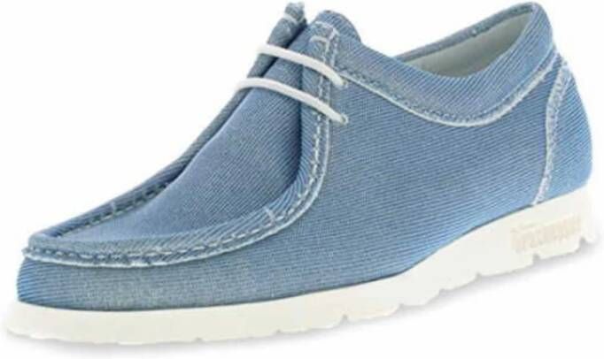 Sioux Blauwe Veterschoenen