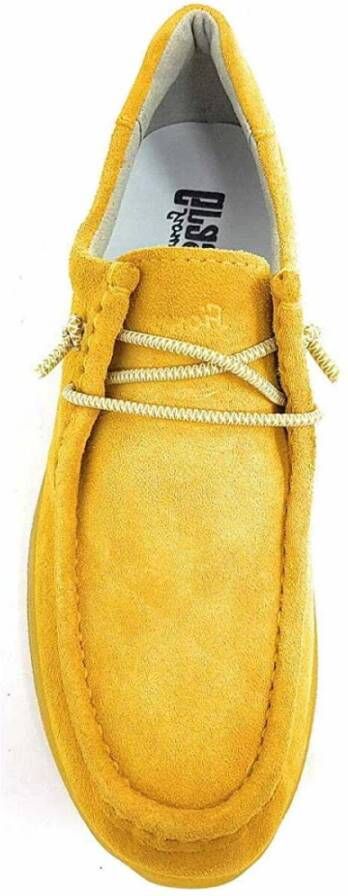 Sioux Gele Veterschoenen