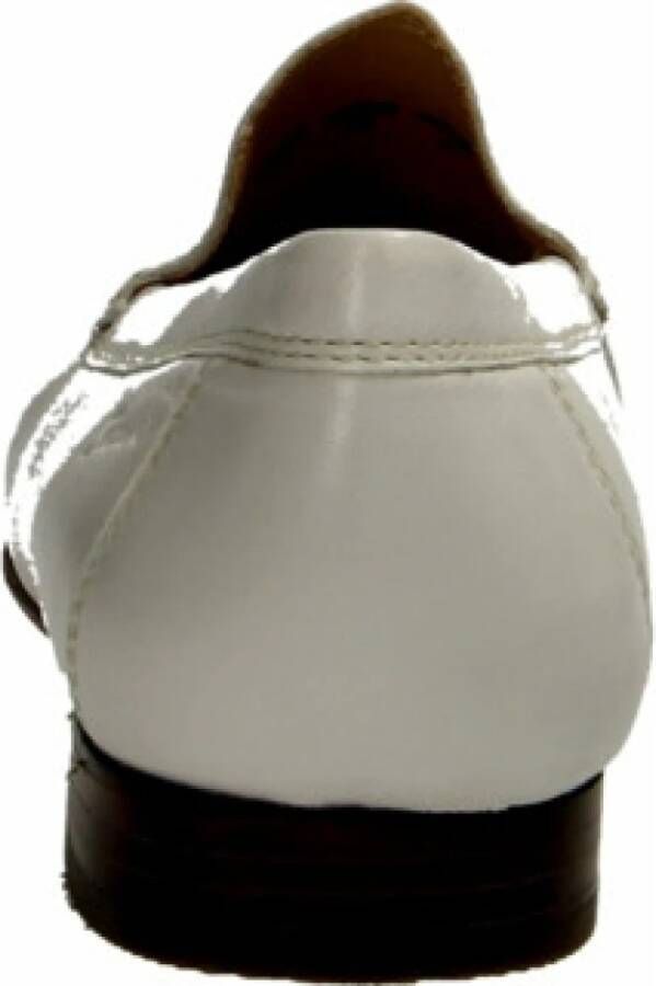 Sioux Witte dames mocassins zachte comfortabele stijl