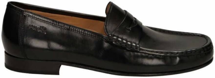Sioux Zwarte Slipper Mocassin