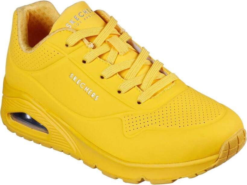 Skechers Actieve Damessneakers met Air-Cooled Comfort Yellow Dames