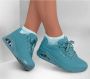 Skechers Actieve Damessneakers met Memory Foam Blue Dames - Thumbnail 4