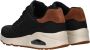 Skechers Air-Cooled Memory Foam Sneaker Black Heren - Thumbnail 8