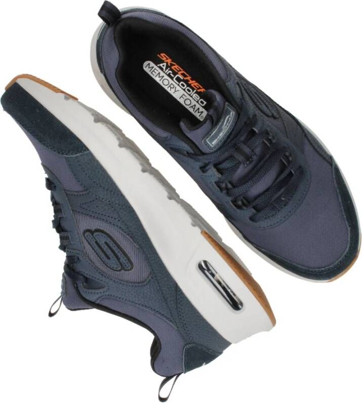 Skechers Air Court Homegrown Sneaker Blauw Heren