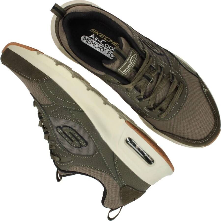 Skechers Air Court Homegrown Sneaker Groen Heren