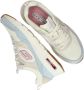 Skechers Beige Leren en Textiele Sneaker met Pastelkleurige Details Beige Dames - Thumbnail 10
