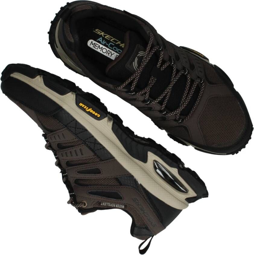 Skechers Air Envoy Bruine Wandelschoen Brown Heren