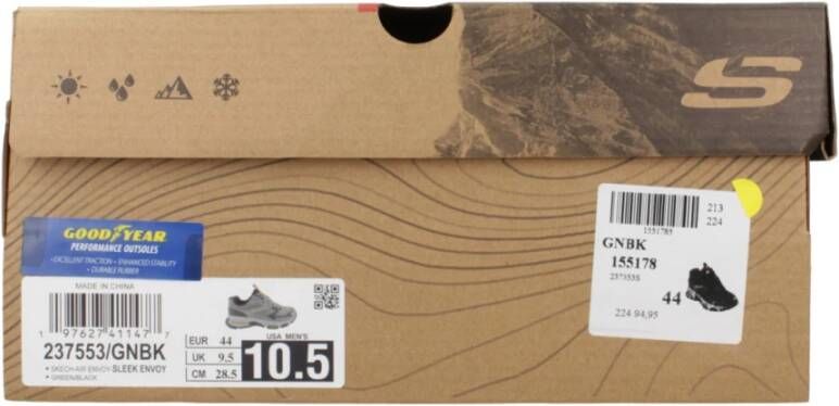 Skechers Sketch-Air Envoy Sleeky Envoy 237553 GNBK Groen Zwart - Foto 8