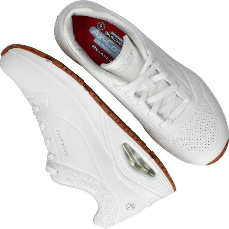 Skechers Antislip Sneaker voor Dames Wit Dames