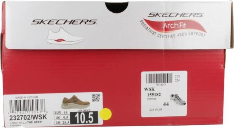 Skechers Arch Fit 2.0 Sneakers Trendy Stijl Blue Heren