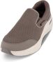 Skechers Arch Fit 2.0 Vallo Instap Schoenen Beige Heren - Thumbnail 2