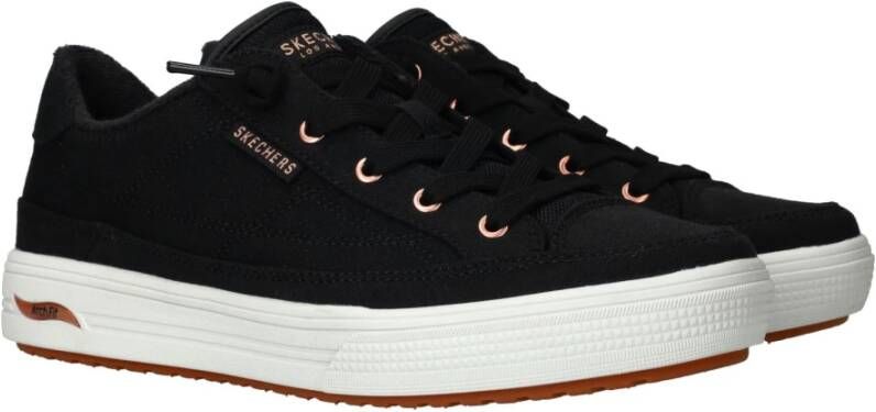 Skechers Arch Fit Arcade Meet Ya There Vegan instapper Black Dames