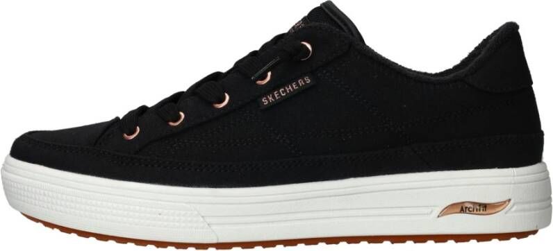 Skechers Arch Fit Arcade Meet Ya There Vegan instapper Black Dames