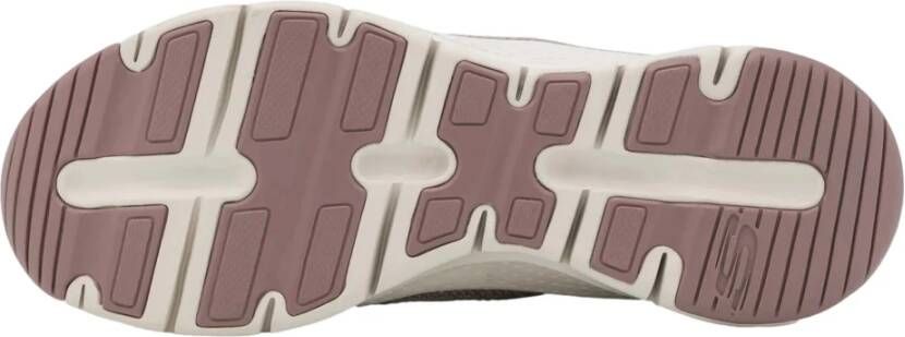 Skechers Arch Fit Comfy Wav Sneakers Beige Dames