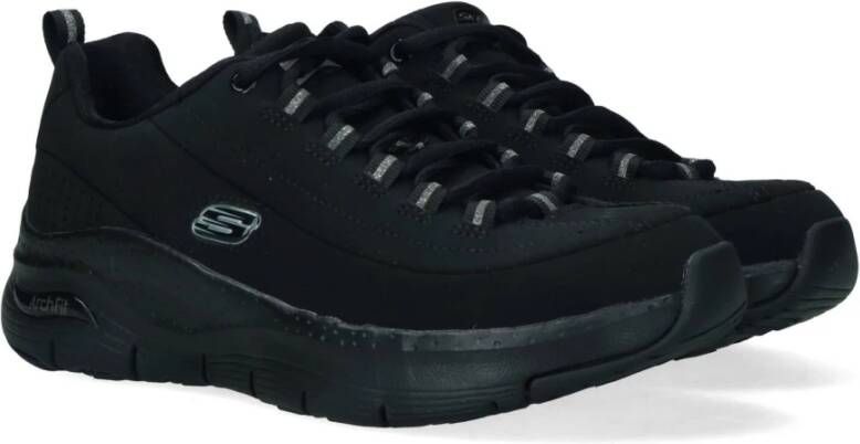 Skechers Arch Fit Metro Skyline sneaker Zwart Heren