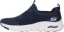 Skechers Arch Fit Modern Rhythm Dames Instappers Donkerblauw - Thumbnail 28