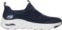 Skechers Arch Fit Modern Rhythm Dames Instappers Donkerblauw - Thumbnail 29