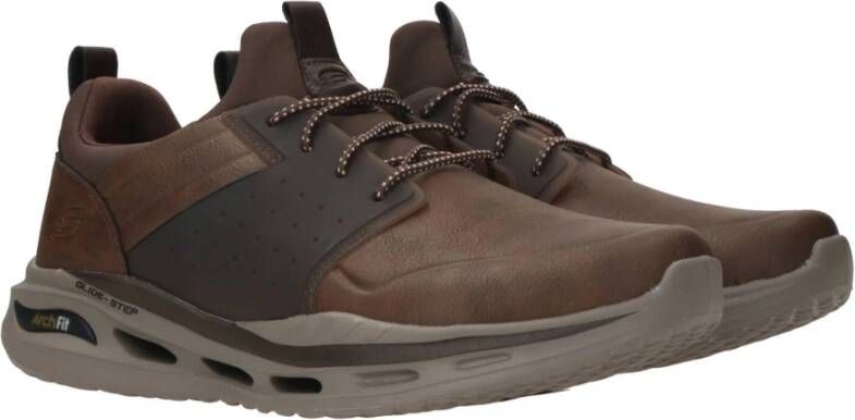 Skechers Arch Fit Orvan Sneaker Bruin Heren