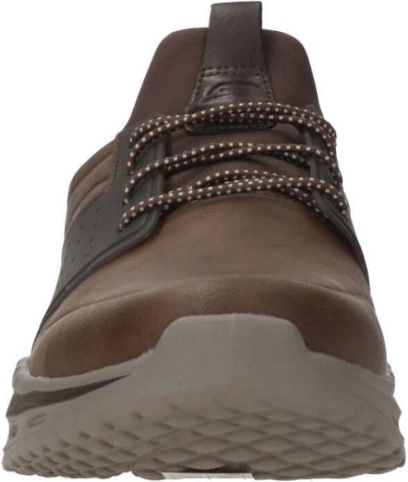 Skechers Arch Fit Orvan Sneaker Bruin Heren