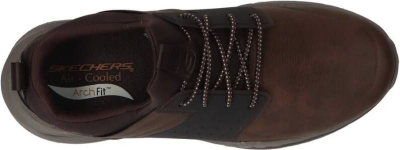 Skechers Arch Fit Orvan Sneaker Bruin Heren