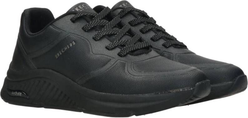 Skechers Comfortabele zwarte sneakers voor vrouwen Zwart Dames