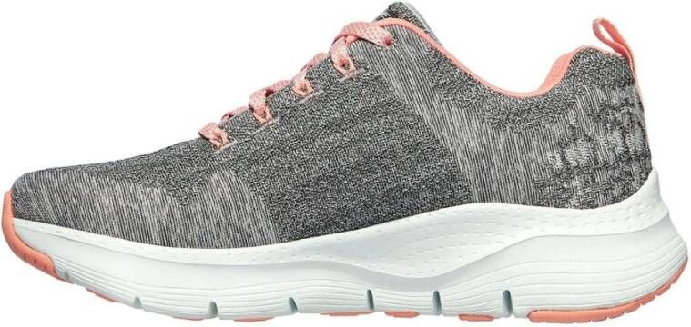 Skechers Klassieke Arch Fit Dames Mesh Sneakers Grijs Dames