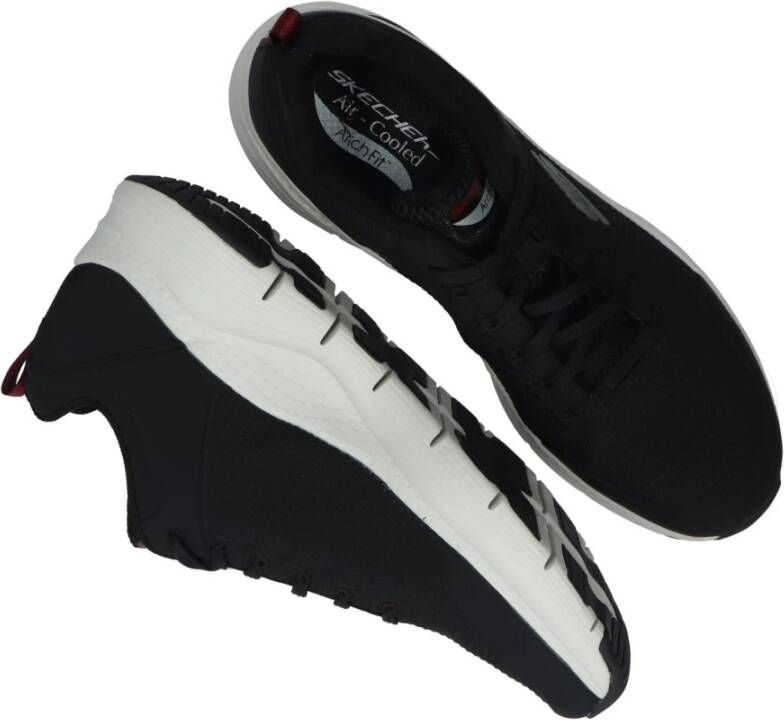 Skechers Arch Fit Titan sneaker Zwart Heren