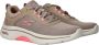 Skechers Go Walk Arch Fit 2.0 Balin VEGAN Sneaker Vrouwen Beige - Thumbnail 4