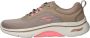 Skechers Go Walk Arch Fit 2.0 Balin VEGAN Sneaker Vrouwen Beige - Thumbnail 10