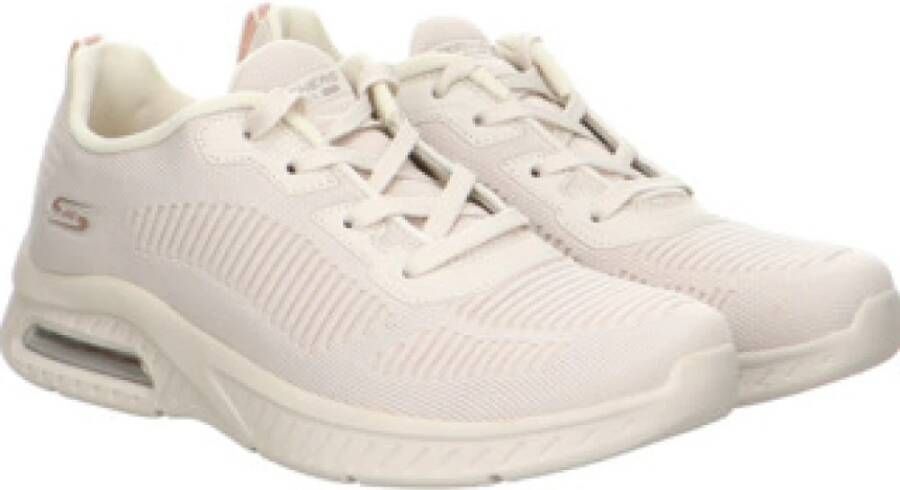 Skechers Beige damessneaker comfortabel en stijlvol