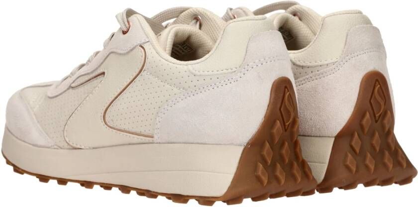 Skechers Beige Memory Foam Sneaker voor dames Beige Dames