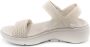 Skechers Beige Sandalen voor de Zomer Beige Dames - Thumbnail 3