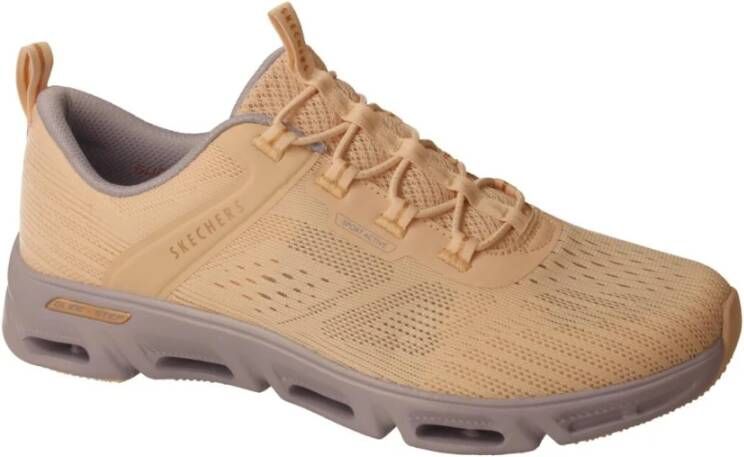 Skechers Beige Lila Glide-Step Dames Sneaker Beige Dames